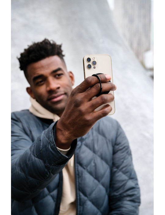 Porte téléphone avec aimant en plastique RCS Terra personnalisable