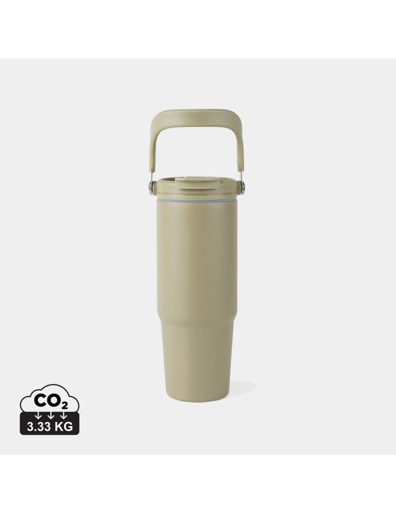 Bouteille isotherme Vinga Eos 880 ml acier recyclé RCS personnalisable