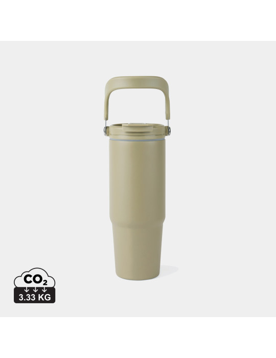 Bouteille isotherme Vinga Eos 880 ml acier recyclé RCS personnalisable