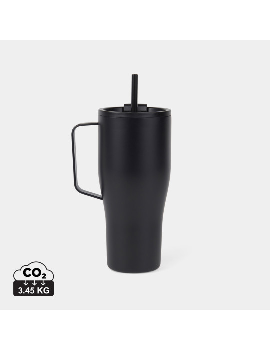 Bouteille Vinga Eos Voyager 800 ml à paille acier RCS personnalisable