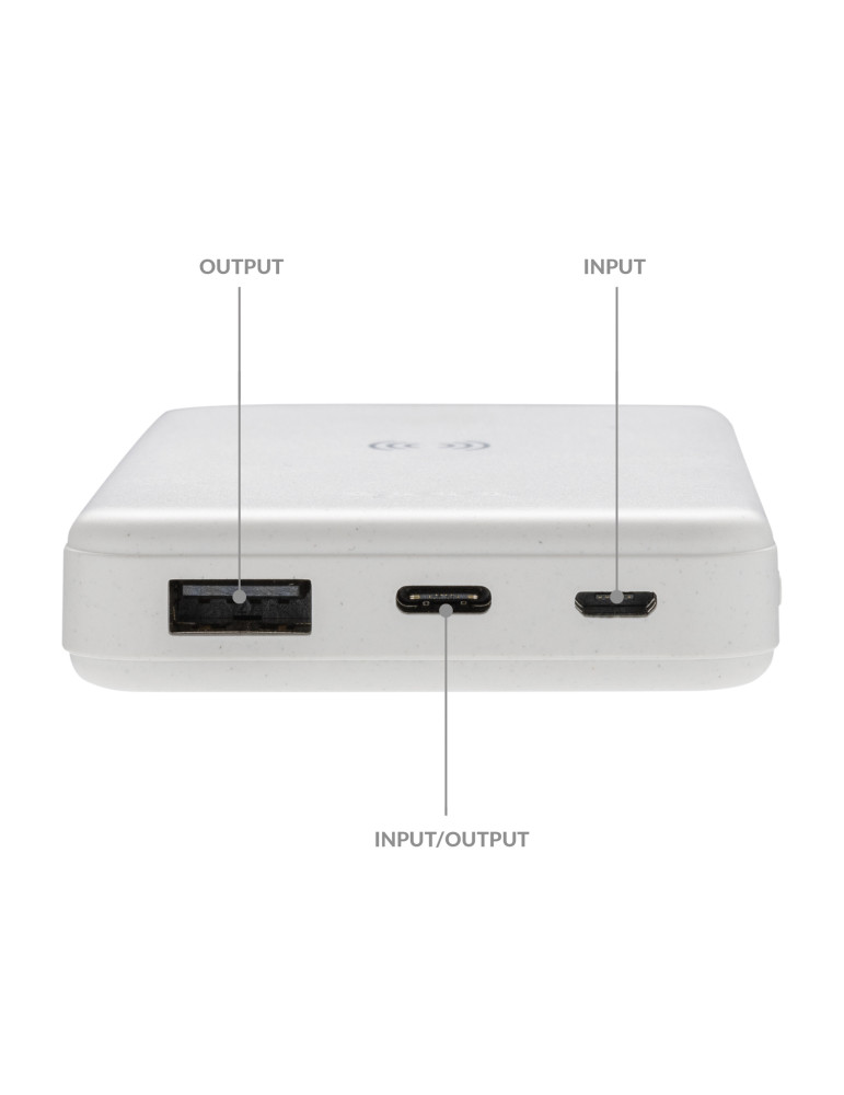Batterie 5 000 mAh induction 5 W en ABS RCS personnalisable