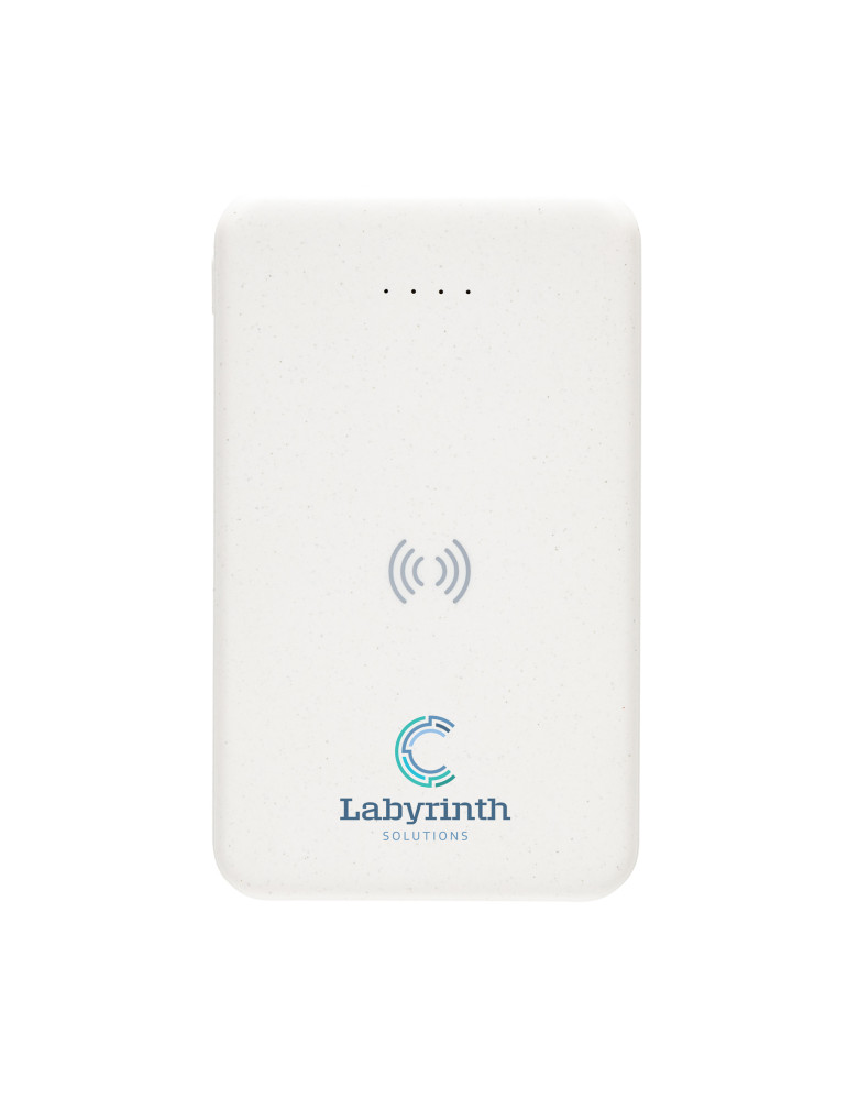 Batterie 5 000 mAh induction 5 W en ABS RCS personnalisable