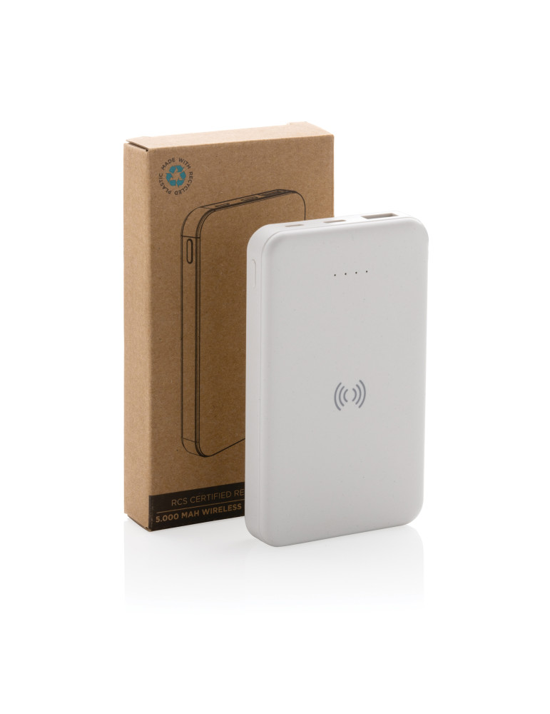 Batterie 5 000 mAh induction 5 W en ABS RCS personnalisable