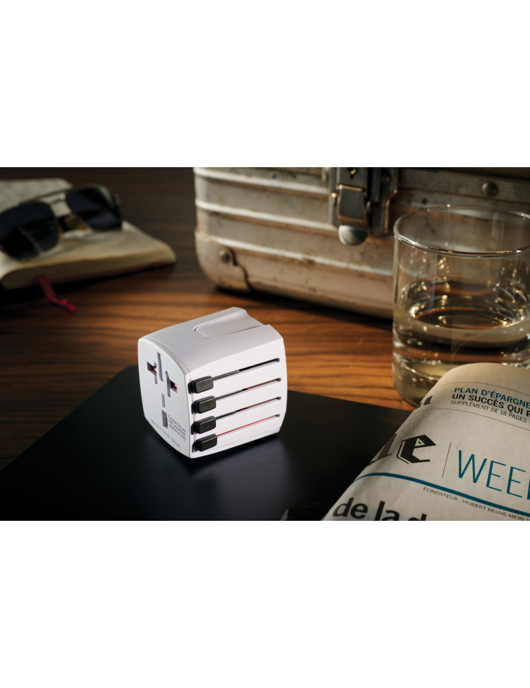 Adaptateur de voyage SKROSS MUV Micro universel personnalisable
