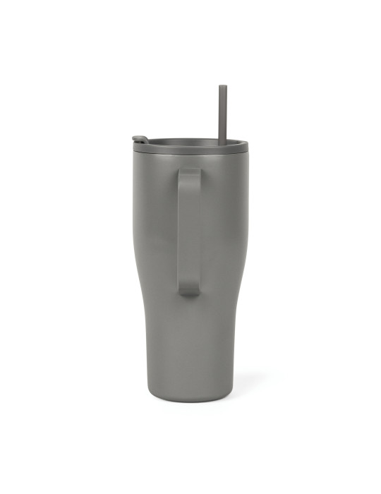 Bouteille Vinga Eos Voyager 800 ml à paille acier RCS personnalisable