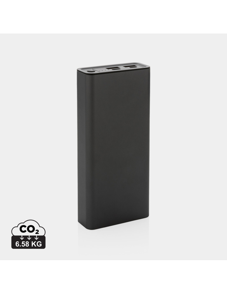 Batterie Terra 20 000 mAh en aluminium RCS personnalisable