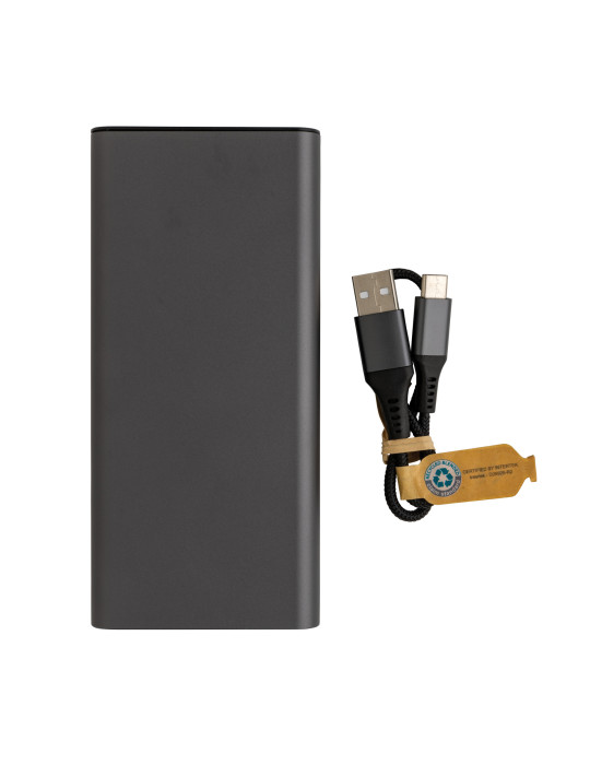 Batterie Terra 20 000 mAh en aluminium RCS personnalisable