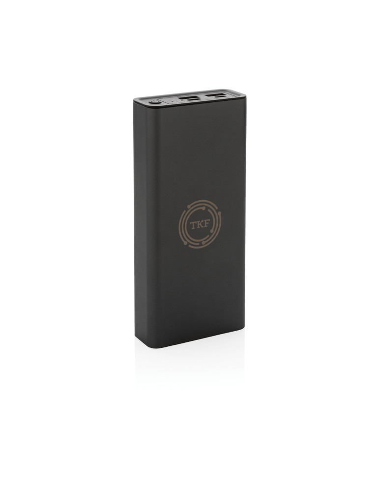 Batterie Terra 20 000 mAh en aluminium RCS personnalisable