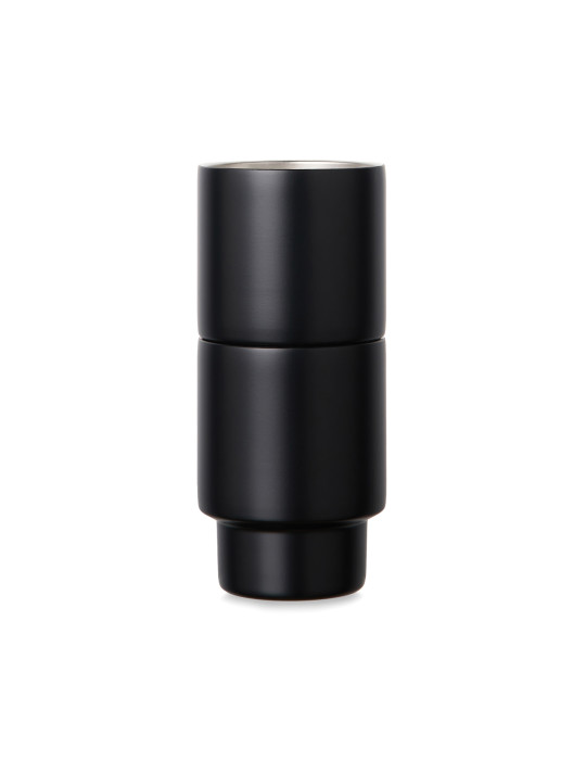 Deux tasses Vinga Nagano 160 ml acier recyclé RCS personnalisable