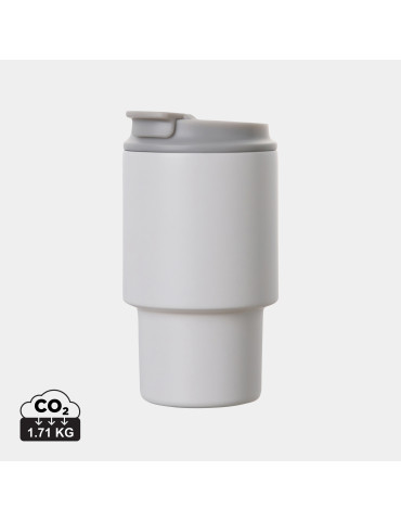 Tasse de voyage Vinga Nagano 350 ml acier RCS personnalisable