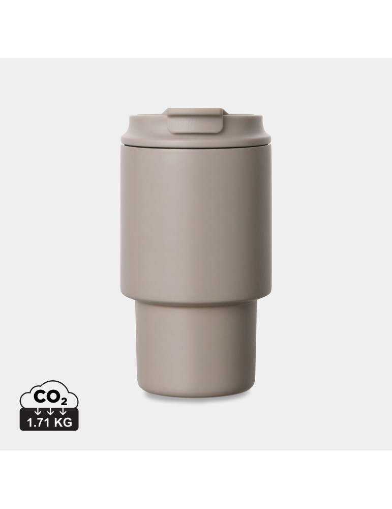 Tasse de voyage Vinga Nagano 350 ml acier RCS personnalisable
