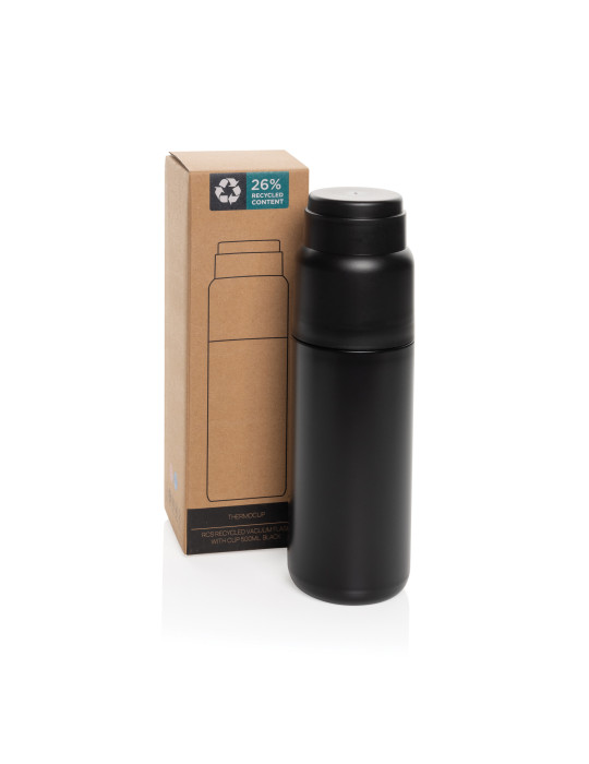 Gourde Thermocup 500 ml avec tasse RCS personnalisable