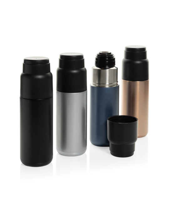 Gourde Thermocup 500 ml avec tasse RCS personnalisable