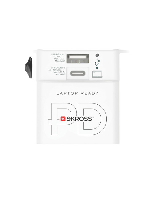 Adaptateur SKROSS MUV 65 W PD avec USB-C personnalisable