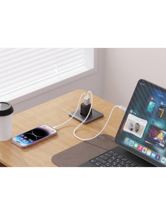Chargeur 20W GaN en plastique RCS Urban Vitamin Monterey personnalisable