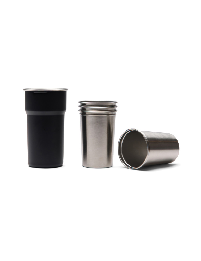 Set de quatre tasses Vinga Parks 250 ml acier RCS personnalisable