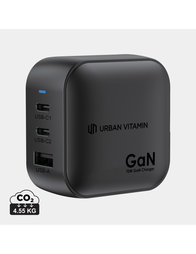 Chargeur 70W GaN en plastique RCS Urban Vitamin Santa Cruz personnalisable