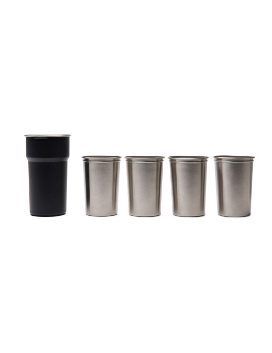 Set de quatre tasses Vinga Parks 250 ml acier RCS personnalisable