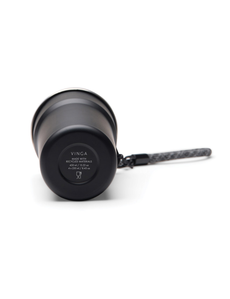 Set de quatre tasses Vinga Parks 250 ml acier RCS personnalisable