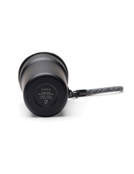 Set de quatre tasses Vinga Parks 250 ml acier RCS personnalisable