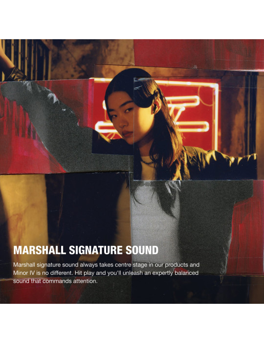 Écouteurs sans fil Marshall Minor IV Bluetooth 5.3 personnalisable
