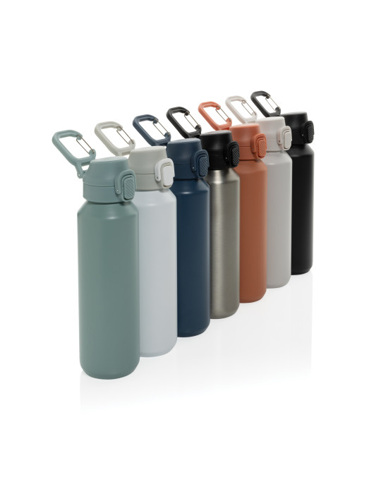 Gourde sport Via 600 ml en acier RCS personnalisable