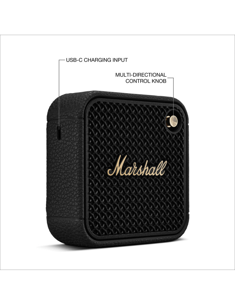 Enceinte Bluetooth Marshall Willen II IP67 personnalisable