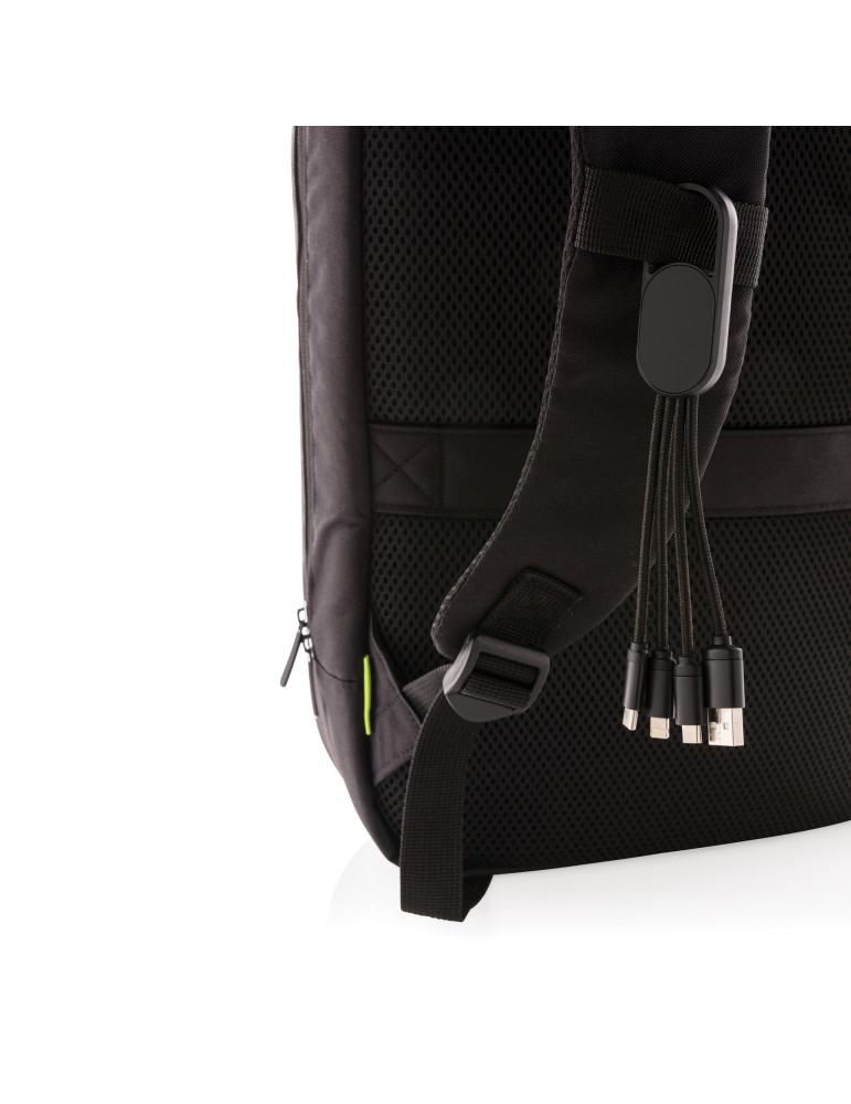 Câble 4 en 1 avec mousqueton personnalisable