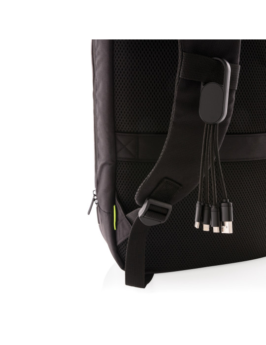 Câble 4 en 1 avec mousqueton personnalisable