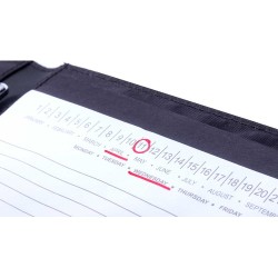 Porte-Documents Pratique Personnalisé - Bretux, Cadeau d'Entreprise Matières : polyester Couleurs : noir cadeau entreprise pas c