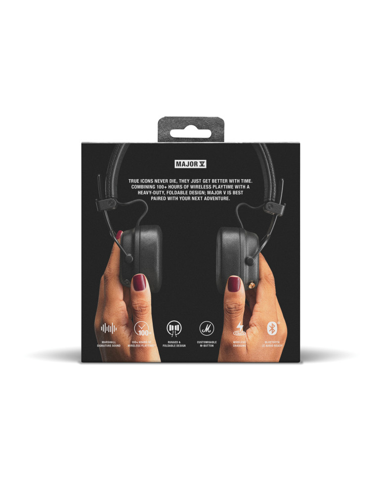 Casque audio Marshall Major V pliable sans fil personnalisable