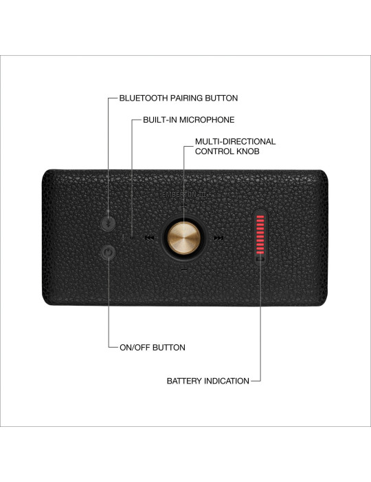 Enceinte Marshall Emberton III Bluetooth IP67 personnalisable