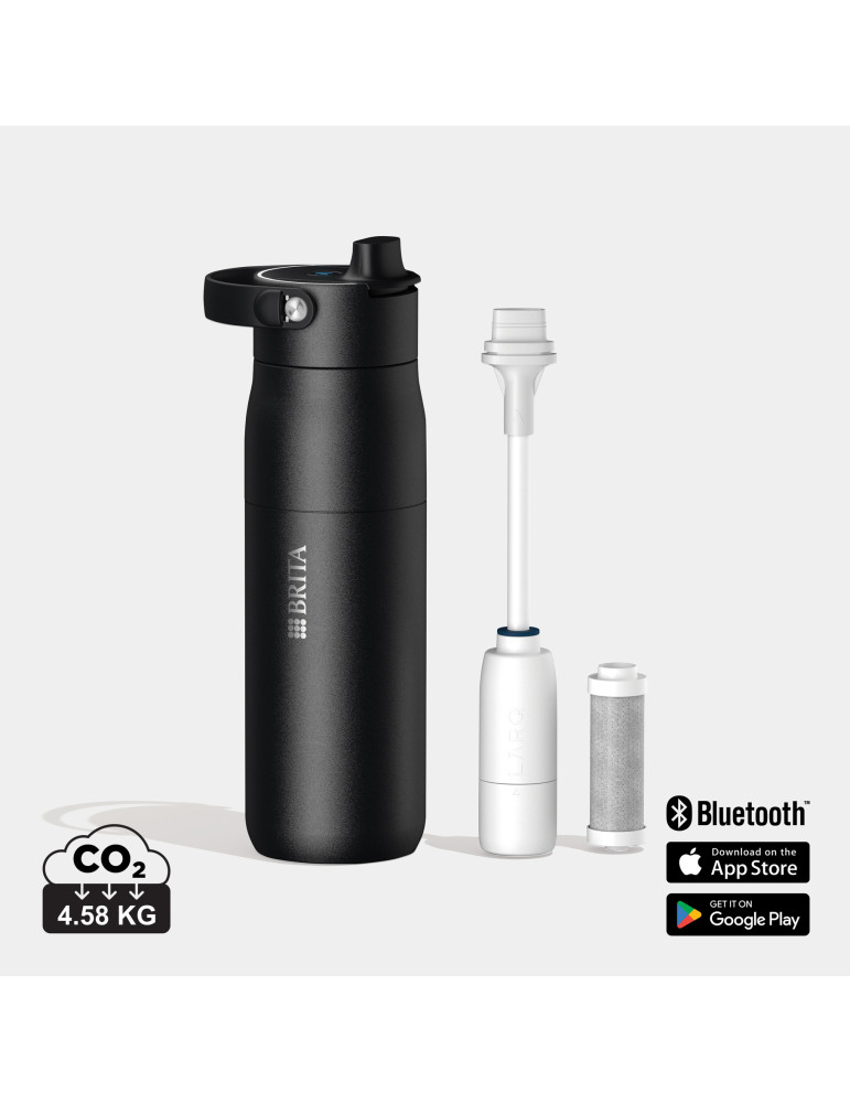 Gourde filtrante connectée BRITA LARQ iQ 680 ml personnalisable