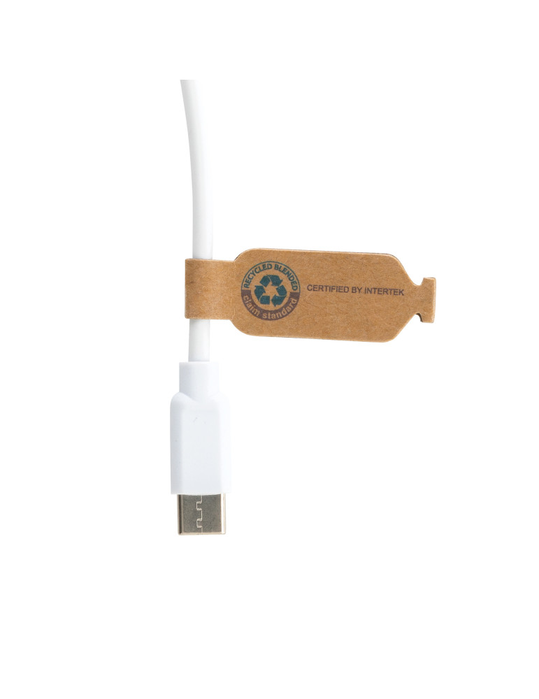Câble Ontario 6-en-1 en plastique recyclé RCS personnalisable