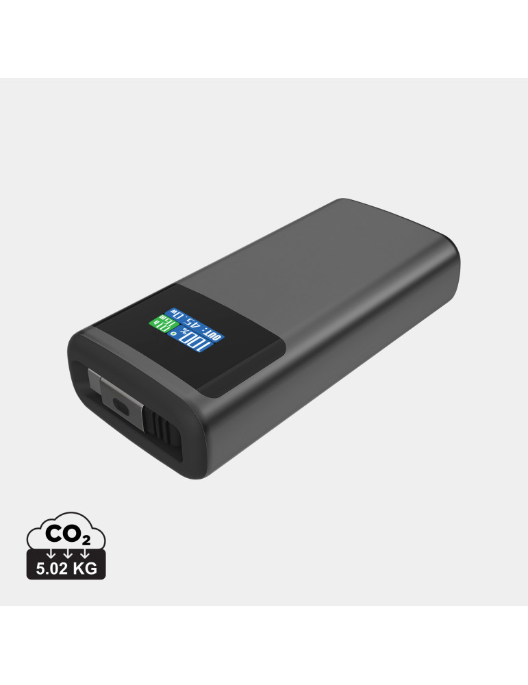 Batterie Quantum 10 000 mAh PD 45 W à écran personnalisable