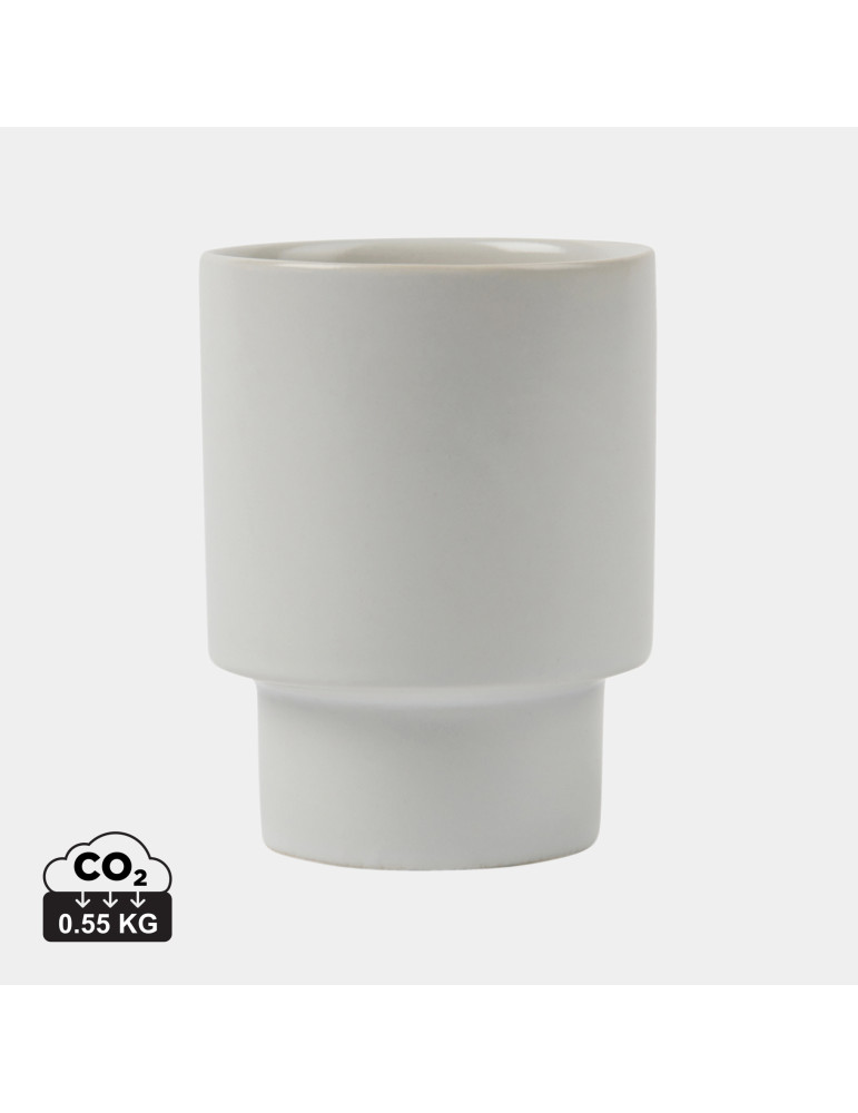 Mug empilable Vinga Nagano en argile recyclée RCS personnalisable