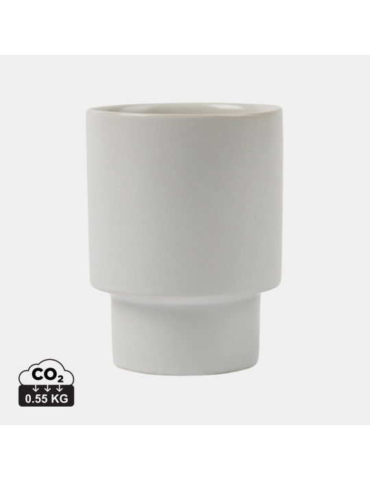 Mug empilable Vinga Nagano en argile recyclée RCS personnalisable