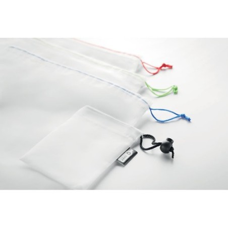 Lot de 3 Sacs RPET Veggie Set