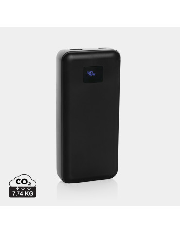 Batterie Gridley 20 000 mAh en ABS recyclé RCS personnalisable