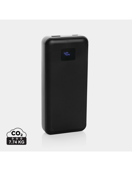 Batterie Gridley 20 000 mAh en ABS recyclé RCS personnalisable