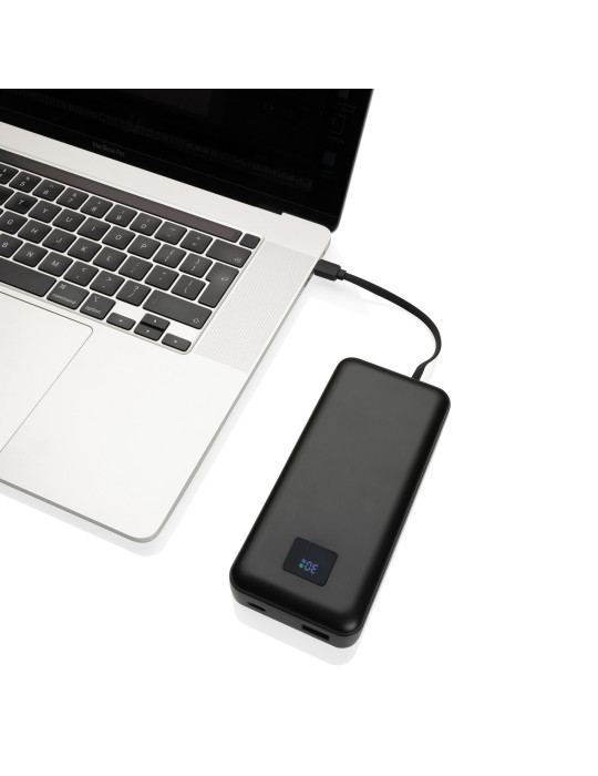 Batterie Gridley 20 000 mAh en ABS recyclé RCS personnalisable