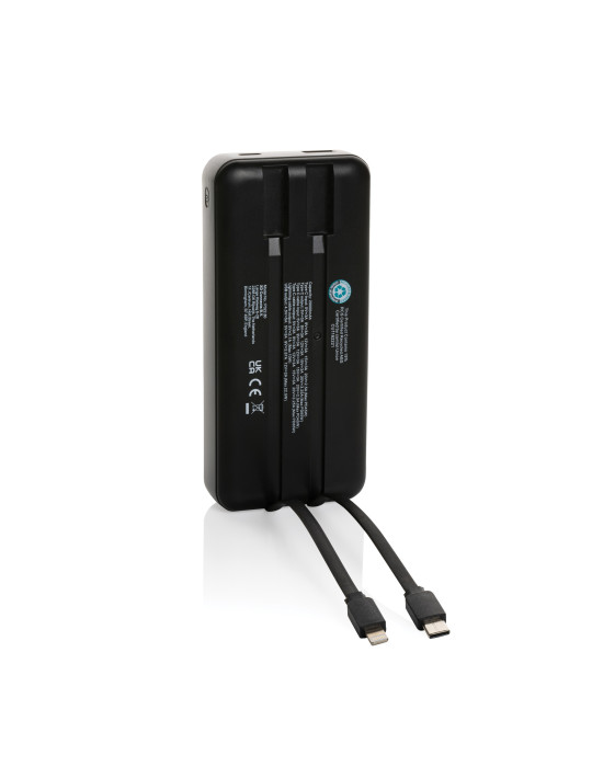 Batterie Gridley 20 000 mAh en ABS recyclé RCS personnalisable