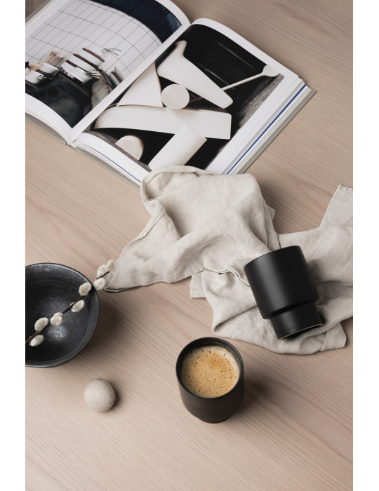 Mug empilable Vinga Nagano en argile recyclée RCS personnalisable