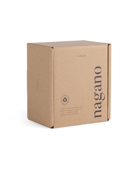 Mug empilable Vinga Nagano en argile recyclée RCS personnalisable
