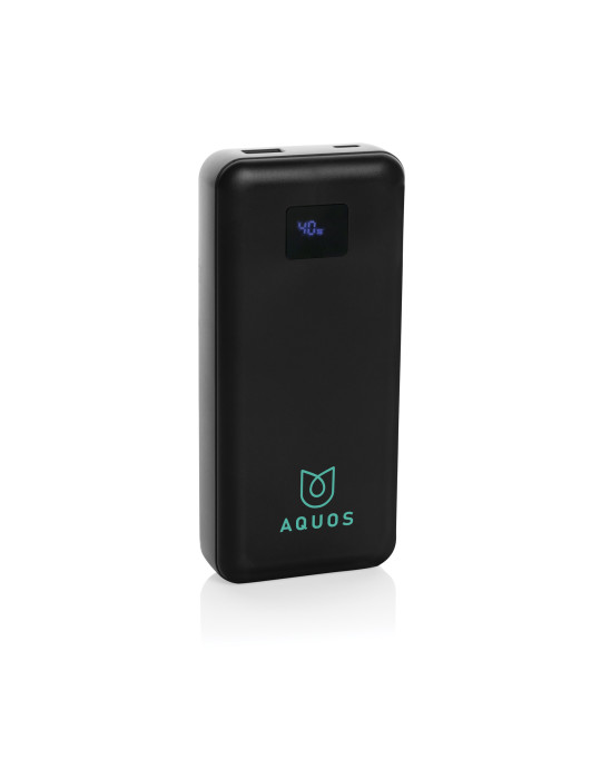 Batterie Gridley 20 000 mAh en ABS recyclé RCS personnalisable