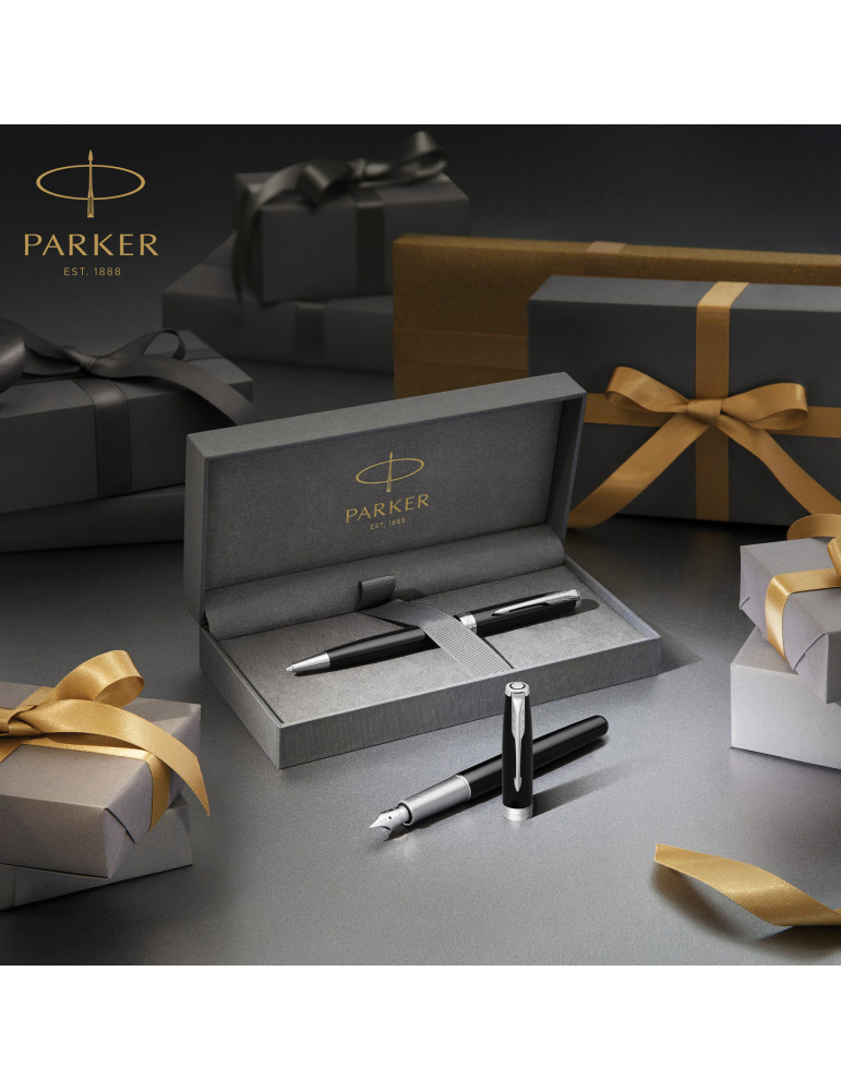 Stylo bille Parker Sonnet mat finition palladium personnalisable