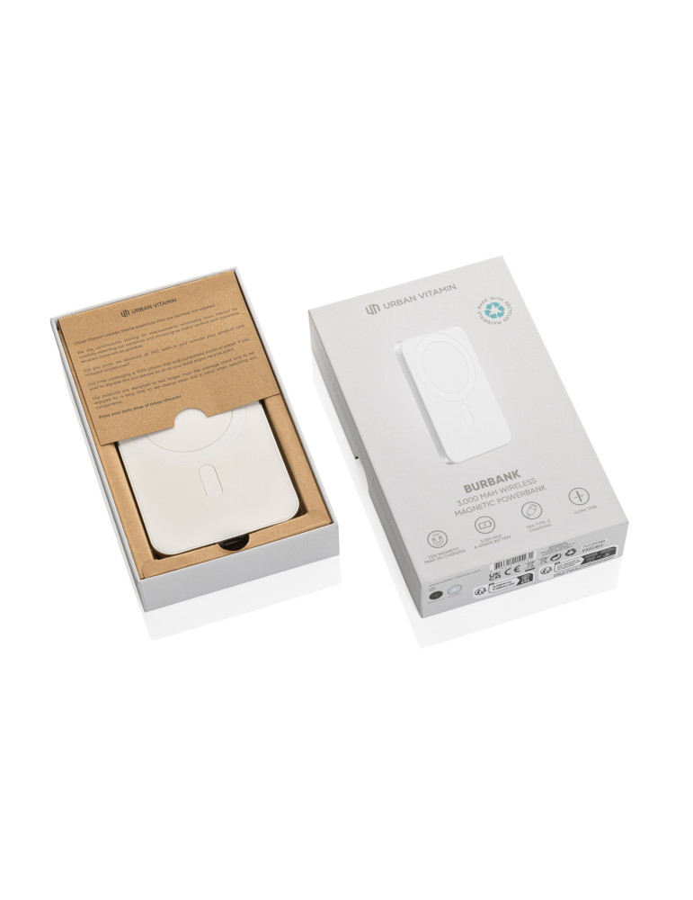 Batterie Burbank Urban Vitamin 3 000 mAh magnétique personnalisable