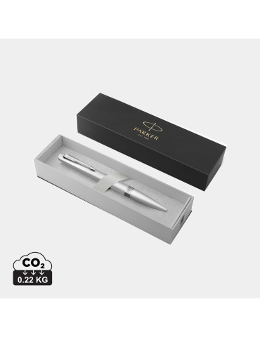 Stylo bille Parker Meridian Chrome à encre bleue personnalisable