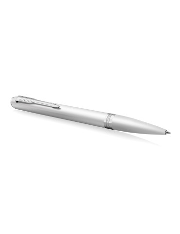 Stylo bille Parker Meridian Chrome à encre bleue personnalisable 2