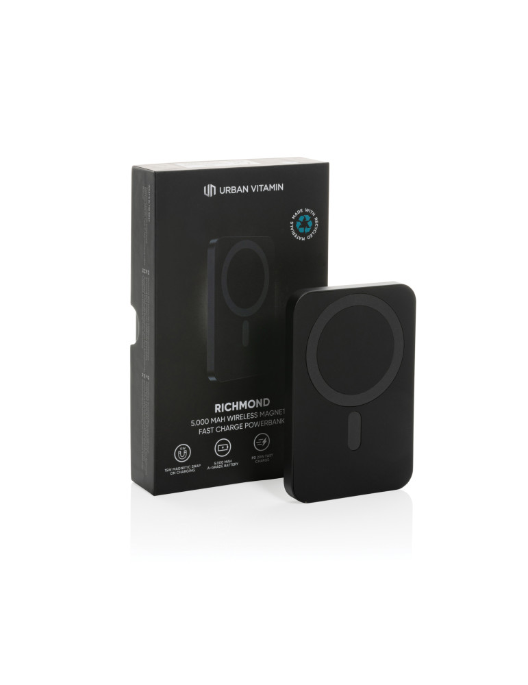 Batterie Richmond Urban Vitamin 5 000 mAh magnétique personnalisable